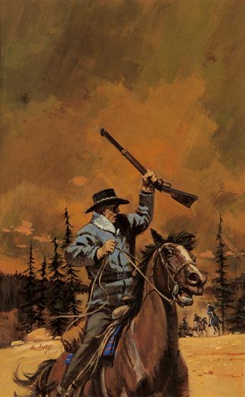 (PULP / WESTERN.) WILLIAM GEORGE. He was Jim Harbour, the Hunter -- after the most dangerous game of all -- a man.